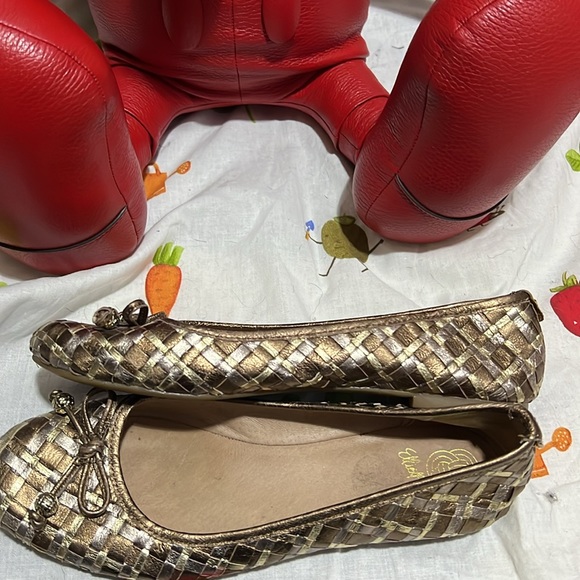 Elliott Lucca Golden & sliver shoes 👞 - Picture 3 of 6